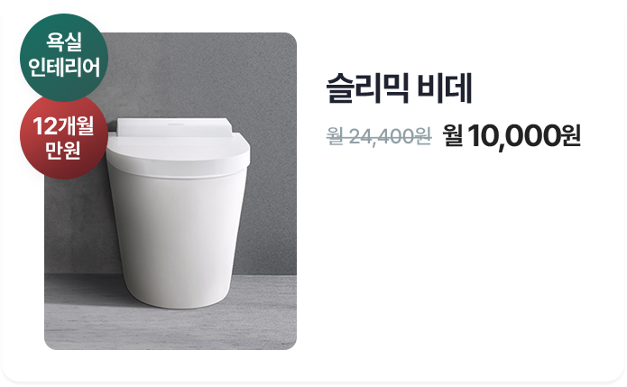 슬리믹 비데