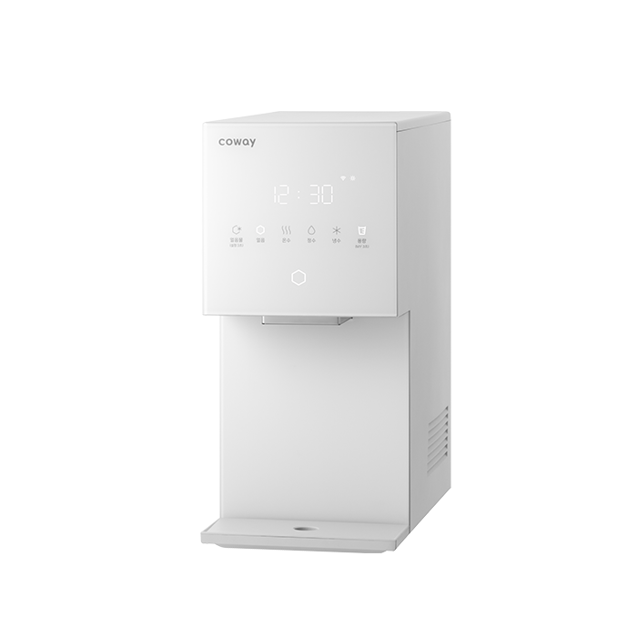 Coway Icon Ice Water Purifier Mini  CHPI-7430N Cold & Hot Water Purifier with Ice Ice White Main Image