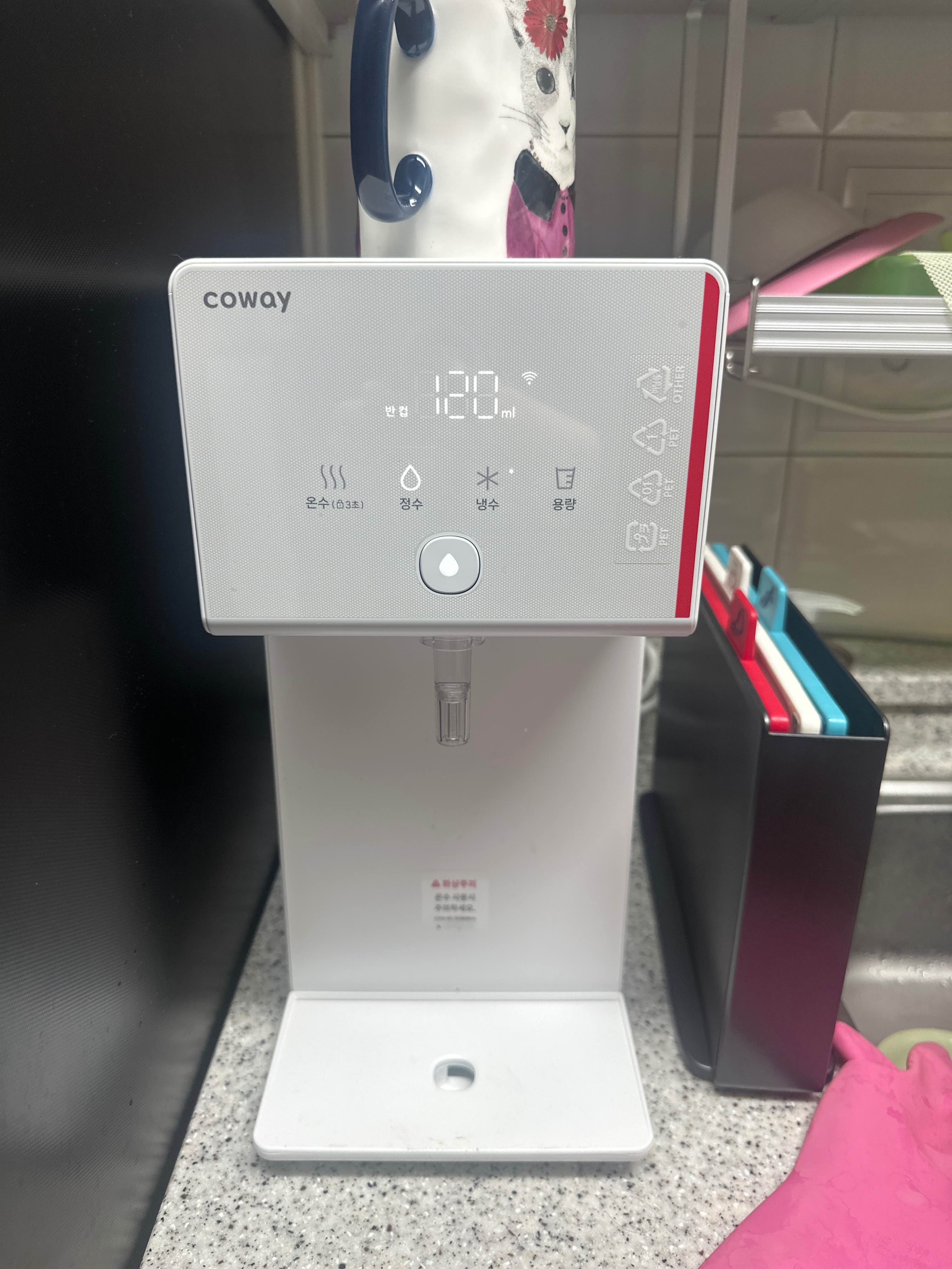코웨이 아이콘 정수기 2 CHP-7211N_V2/WT 냉온정수기 퓨어 화이트 제품 리뷰